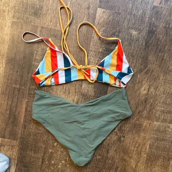 ZAFUL STRIPED BIKINI | SIZE M | PERFECT CONDITION - Picture 4 of 4